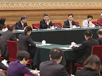 习近平等分别参加全国人大会议一些代表团审议