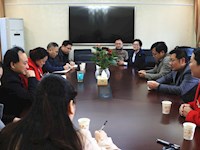 街道、社区领导来我校现场办公