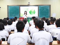 我校开展垃圾分类知识讲座