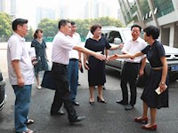 湖南省自然资源厅、省地质院、市教育局领导来我校进行教师节慰问