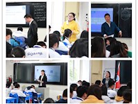 正是课改好风景，孟冬时节喜逢君