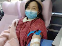 党员教师献爱心