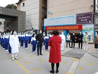 我校开展疫情防控应急演练
