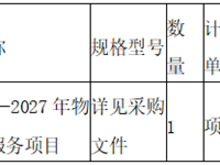 银河国际2025年-2027年物业综合服务项目第1次公开招标公告